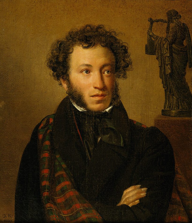 А. С. Пушкин. Портрет работы О. Кипренского, 1827
