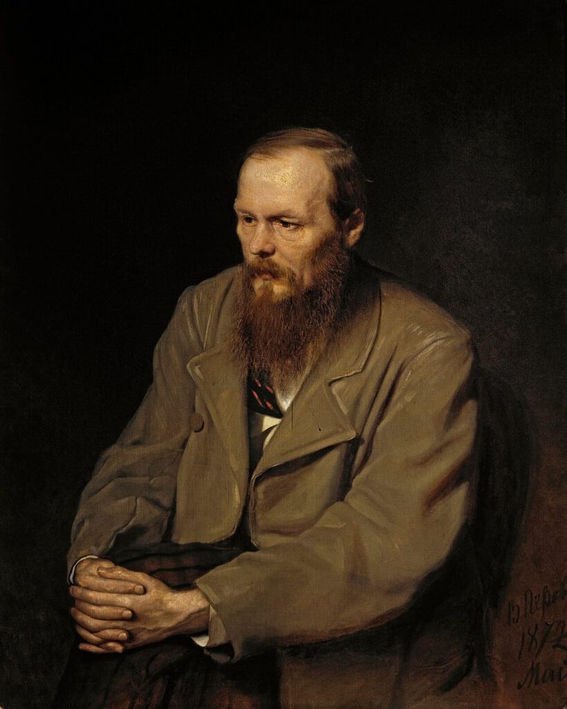 Портрет Ф. М. Достоевского работы В. Г. Перова, 1872