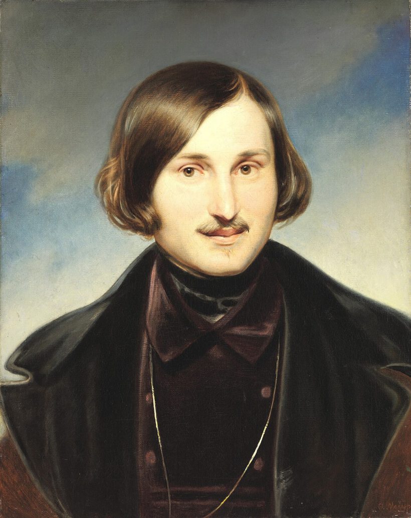 Н. В. Гоголь. Портрет работы Ф. Моллера, 1840