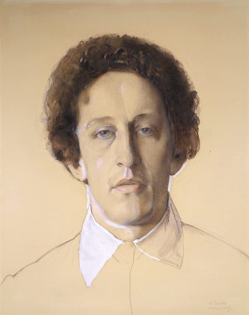 А. А. Блок. Портрет работы К. Сомова, 1907